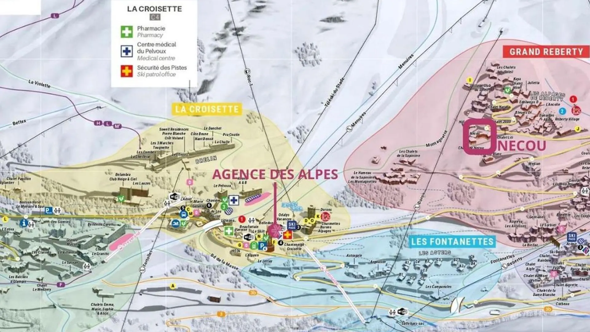 Appartement 4 Pers Avec Chambre, Casier A Skis, Balcon, Les Menuires - Fr-1-452-387 Saint-Martin-de-Belleville